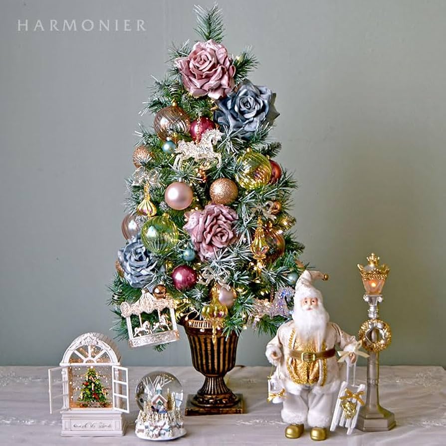 希少：ハルモニアクリスマスツリー90cmおしゃれなポット入り